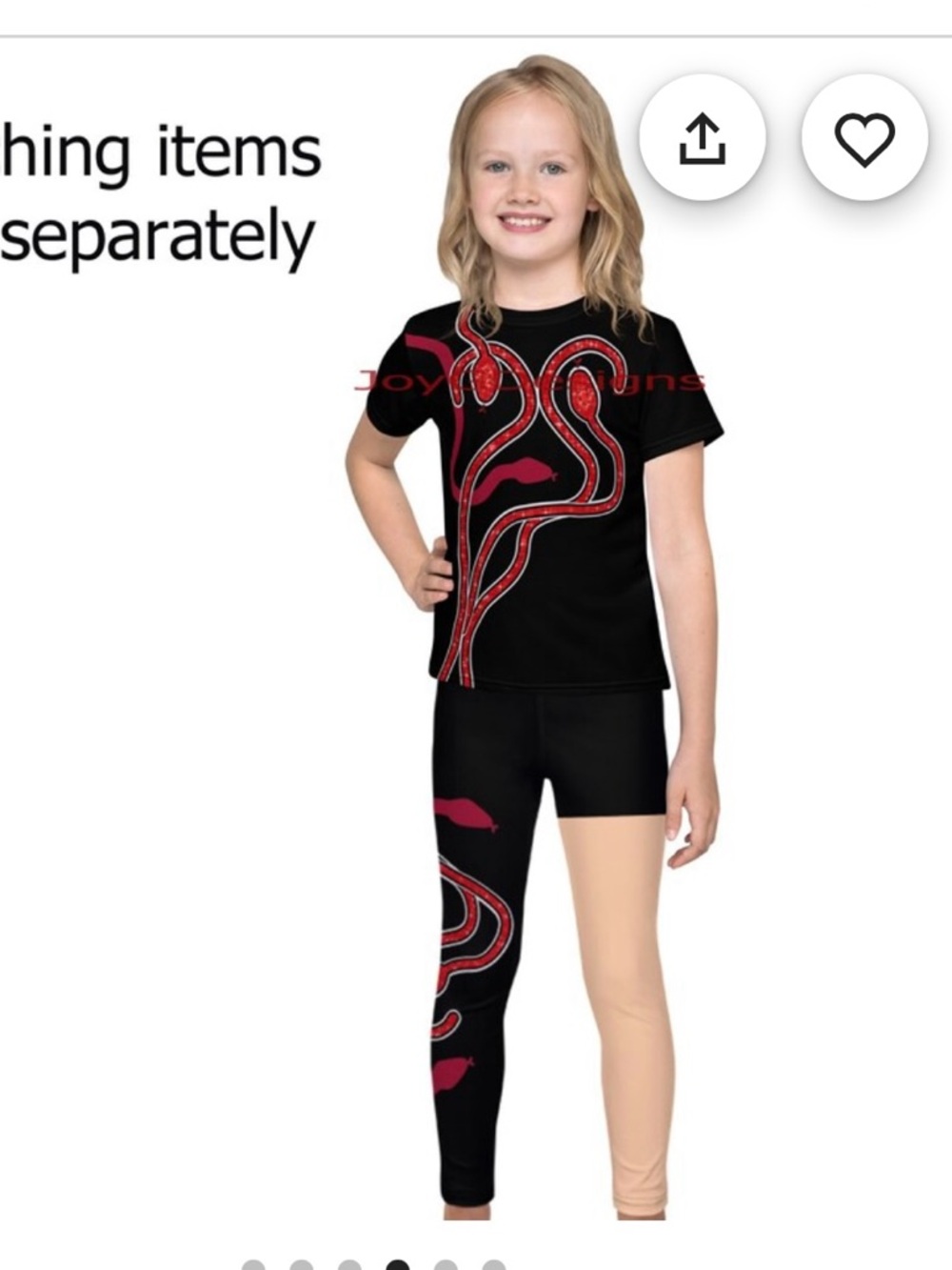 “Reputation” Taylor Swift-inspired kids costume, size 5T, worn once